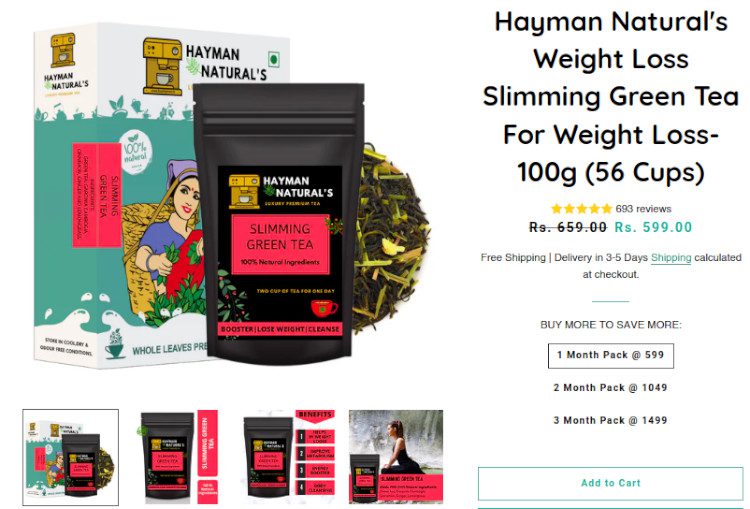 Hayman Natural's Weight Loss