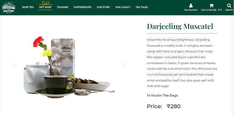 The Hillcart Tales: Best Darjeeling Black Tea in Muscatel Flavor