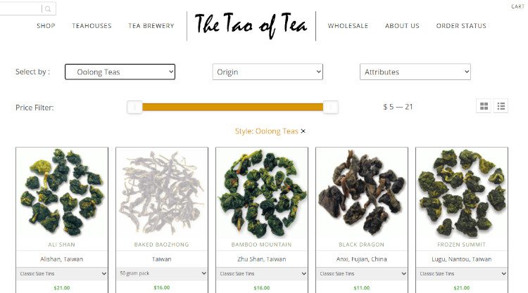 The Tao of Tea Store